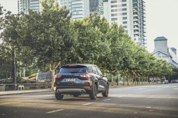 Vista Exterior del Nueva Kuga Híbrida