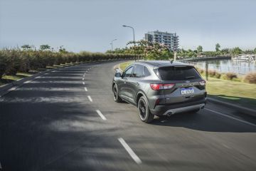 Vista Exterior del Nueva Kuga Híbrida