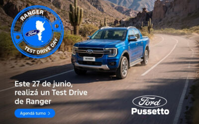 Este 27 de Junio, realizá un Test Drive con Ford Ranger